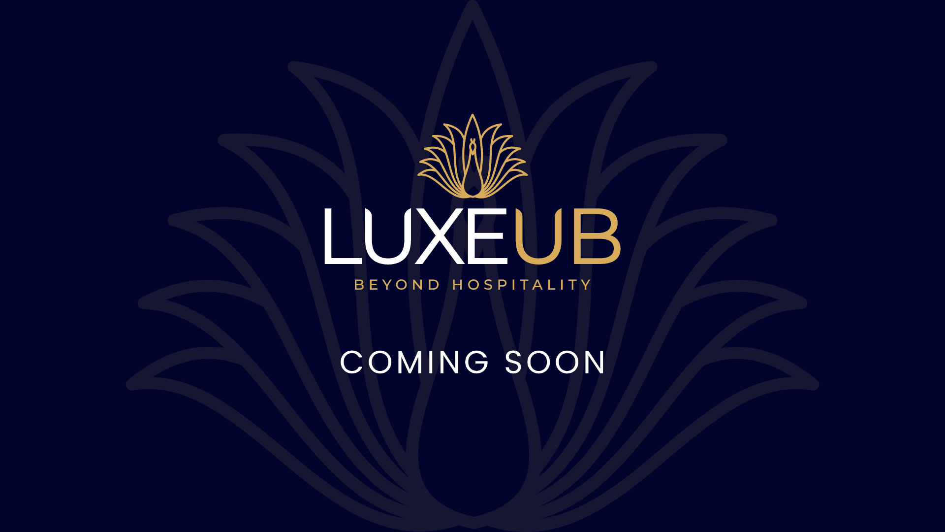 LUXEUB - Beyond Hospitality - Coming Soon